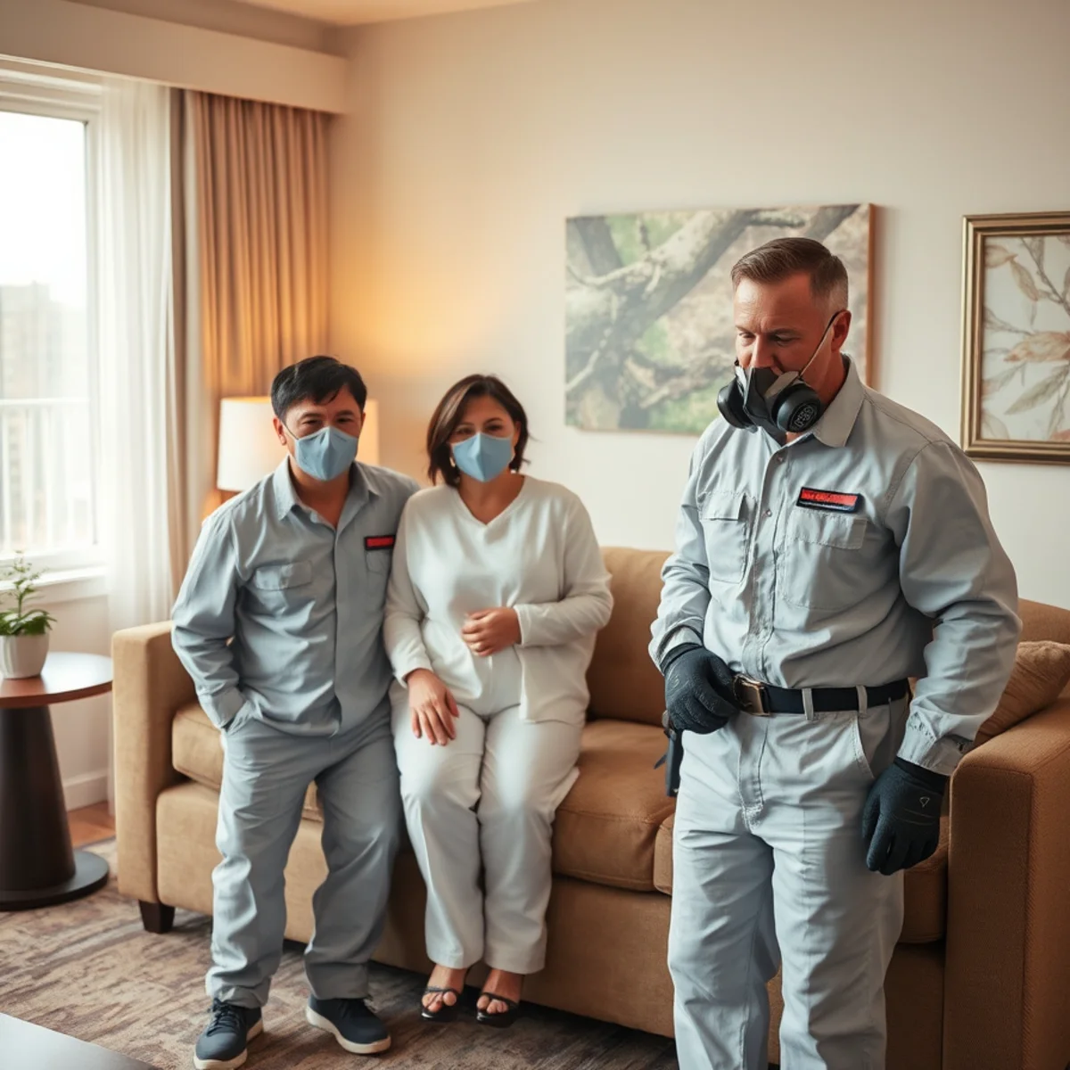 Family staying in a hotel while their Atlanta home is restored after a fire